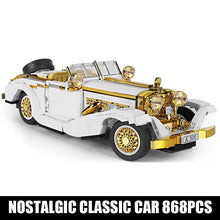 Load image into Gallery viewer, Mould King 10003 Car Toys The K500 Vintage Car Model Building Blocks Assembly Bricks Toys Educational Kids Christmas Gifts
