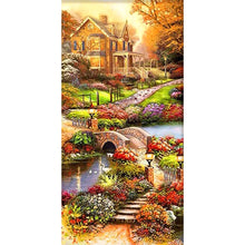 Load image into Gallery viewer, Various Magnificent Landscape DIY 5D Diamond Painting 45x85cm
