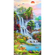 Load image into Gallery viewer, Various Magnificent Landscape DIY 5D Diamond Painting 45x85cm
