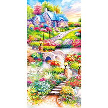 Load image into Gallery viewer, Various Magnificent Landscape DIY 5D Diamond Painting 45x85cm
