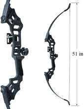 Load image into Gallery viewer, Takedown Recurve Bow Set &amp; Bow Sight &amp; Arrow Rest Hunting Or 12pcs Arrows Archery for Adult Training Bow Kit
