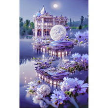 Load image into Gallery viewer, Garden Villa 5D DIY Diamond Painting Kits Full Round Drill Art Crafts Diamond Canvas Picture for Living Room Bedroom Home Decor
