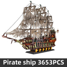 Load image into Gallery viewer, 3653 Pc Flying Dutchman Set Assembly Model Bricks
