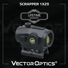 Load image into Gallery viewer, Vector Optics Scrapper 1x29 Red Dot Scope Sight With Motion Sensor IP67 Water Proof For Tactical Hunting Sporting AR15 M4
