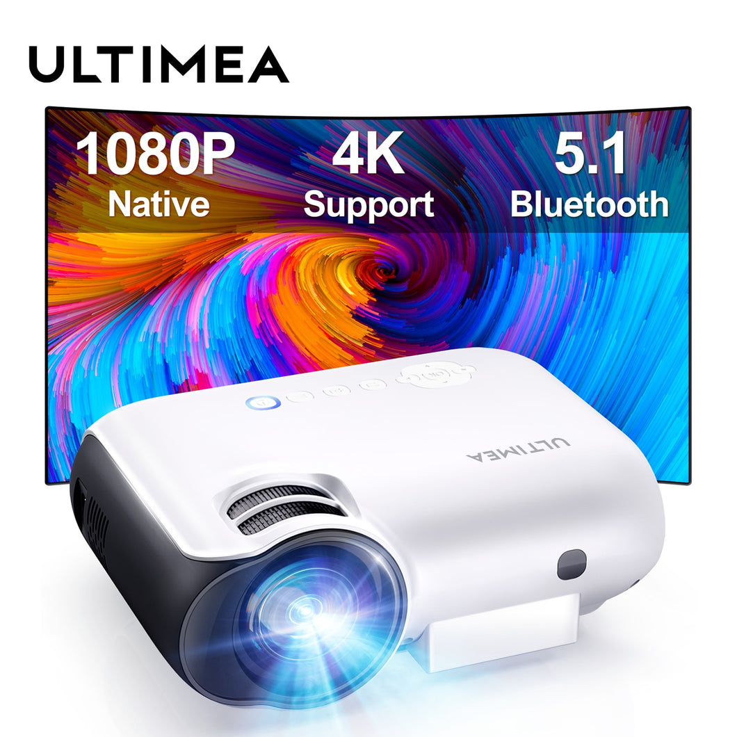 ULTIMEA Portable Bluetooth Projector Mini Smart 1080P Full HD Movie Proyector