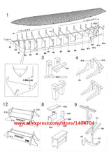 Load image into Gallery viewer, 1/96 Scale Classic Antique Ship Model Kit
