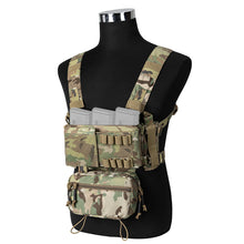 Load image into Gallery viewer, IDOGEAR MK3 Tactical Chest Rig Modular Lightweight Hunting Vest w/ 5.56 Mag Pouch
