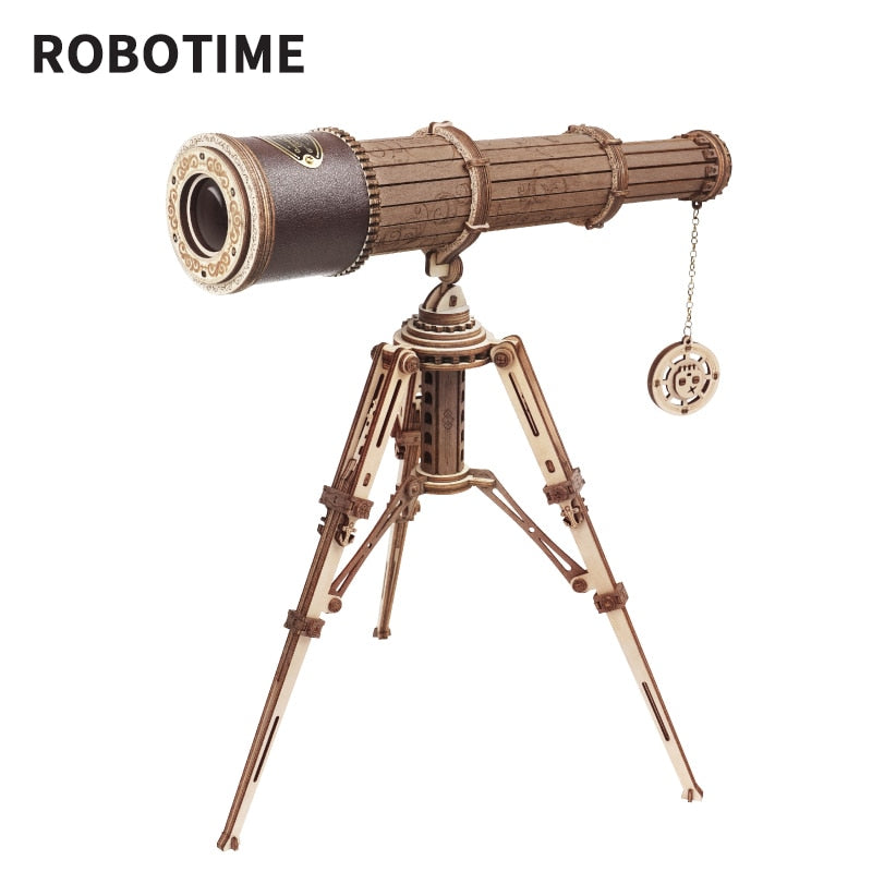 Working 3D Wooden 314pc Telescope Puzzle
