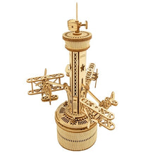 Load image into Gallery viewer, Starry night, lantern, airplane tower or one other Wooden Model Kits

