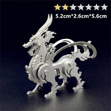 Load image into Gallery viewer, 3D Metal Animal Puzzle
