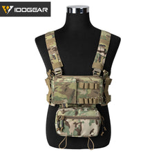 Load image into Gallery viewer, IDOGEAR MK3 Tactical Chest Rig Modular Lightweight Hunting Vest w/ 5.56 Mag Pouch
