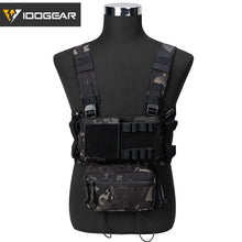 Load image into Gallery viewer, IDOGEAR MK3 Tactical Chest Rig Modular Lightweight Hunting Vest w/ 5.56 Mag Pouch
