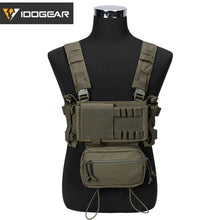 Load image into Gallery viewer, IDOGEAR MK3 Tactical Chest Rig Modular Lightweight Hunting Vest w/ 5.56 Mag Pouch
